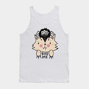 BITE ME Tank Top